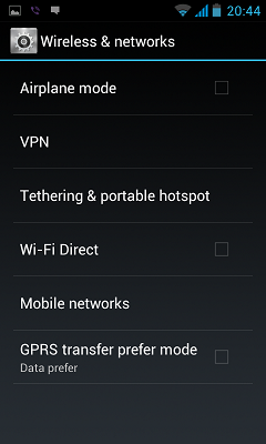 private tunnel vpn settings on droid